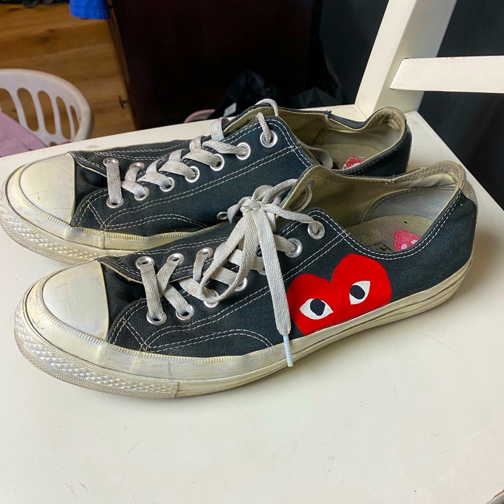 Converse x CDG Play shoes mens size 9